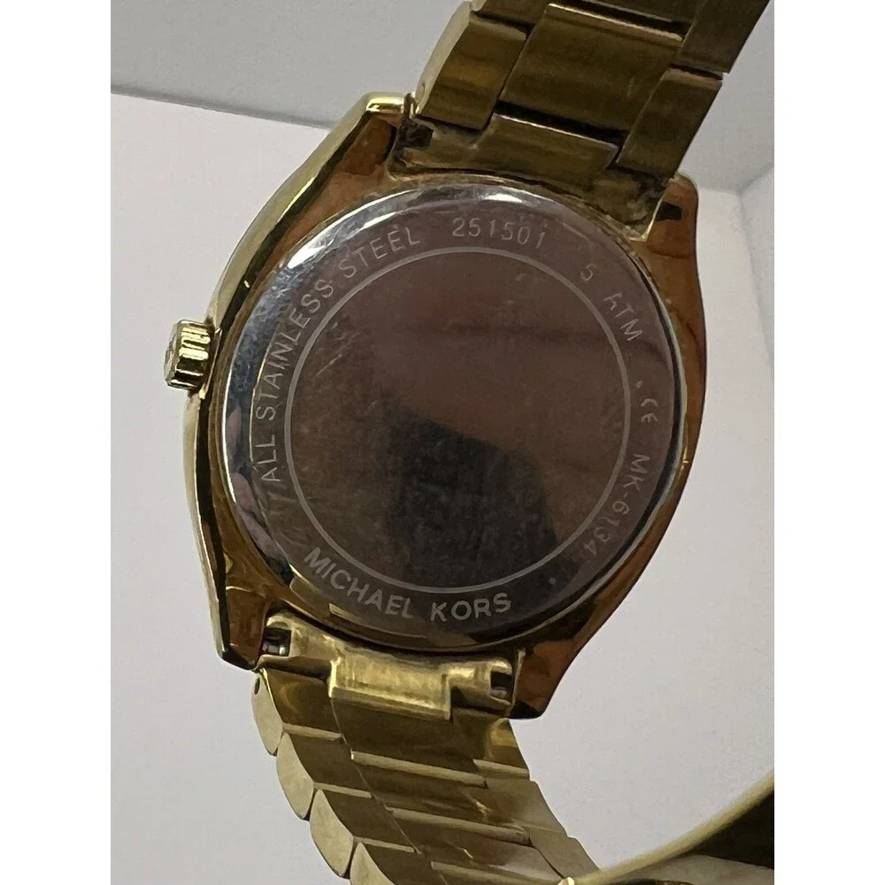Men’s Michael Kors Casual Analog Watch MK6134 Gold